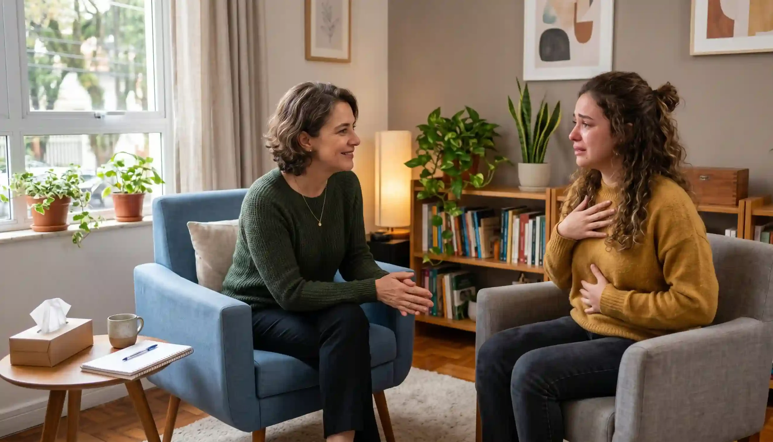 Ansiedade no corpo feminino: Sintomas físicos