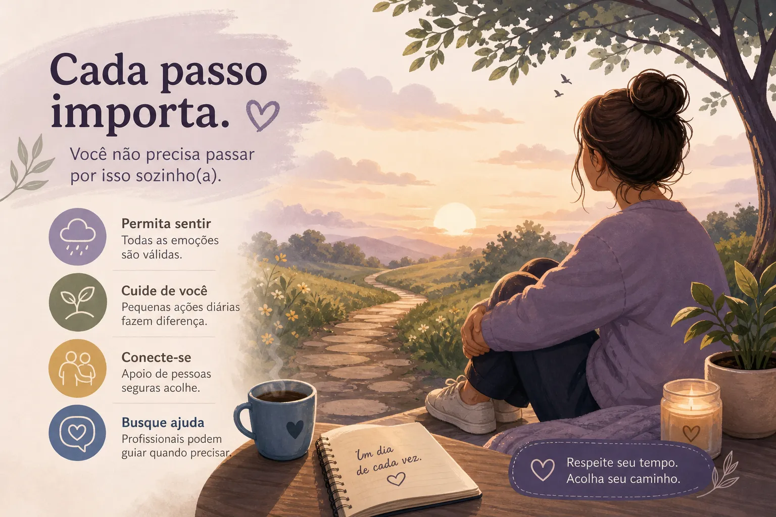 Como atravessar o luto: estratégias práticas para os primeiros meses
